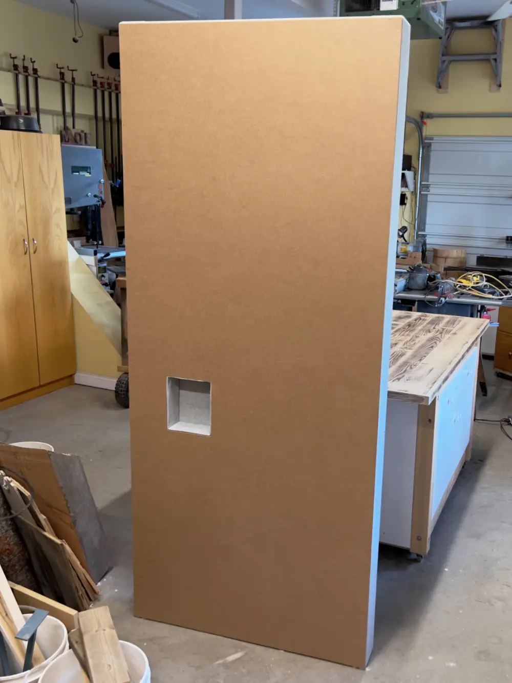 Door Acoustic Panel Back