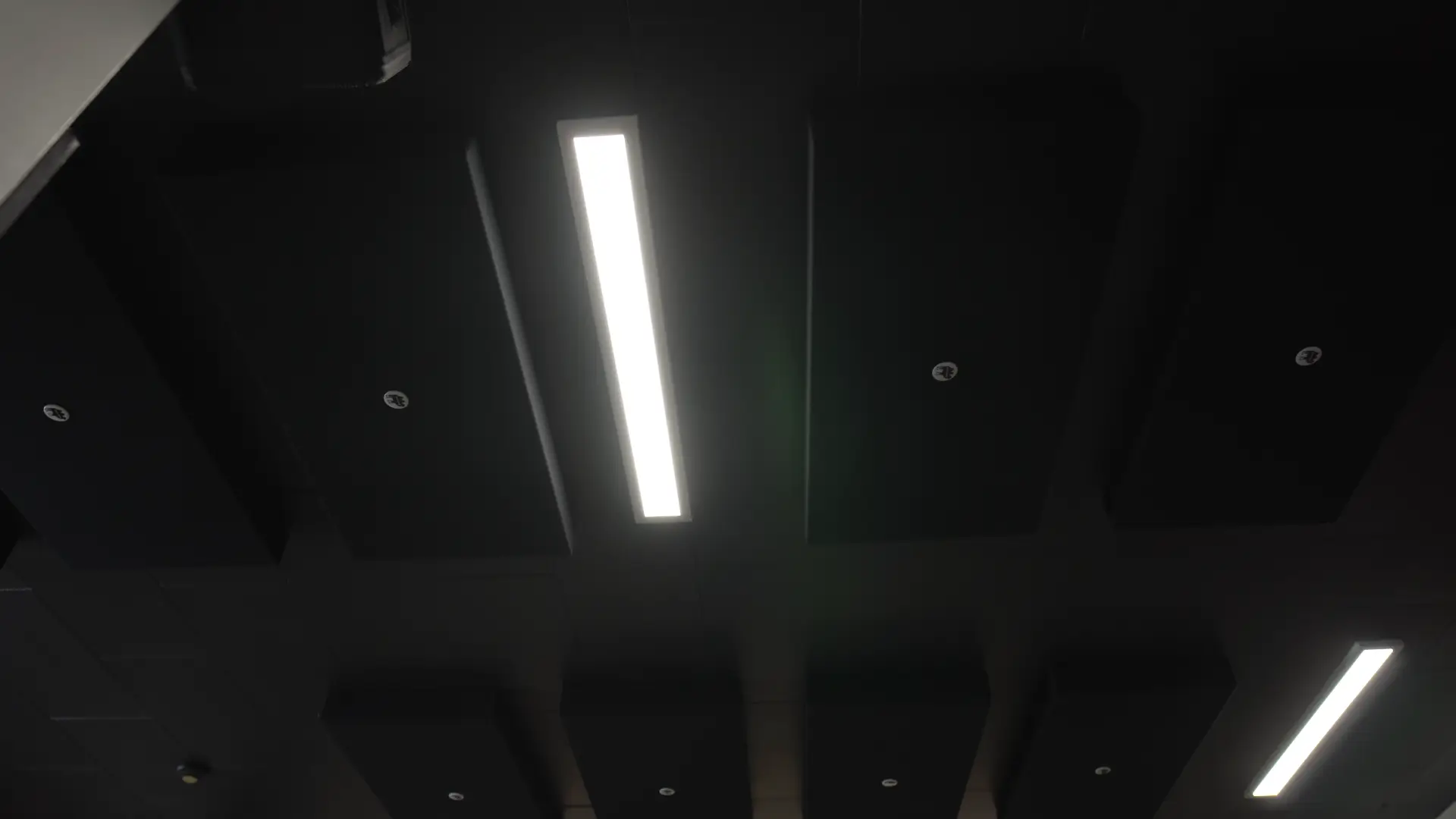 Black Acoustic Ceiling Panels